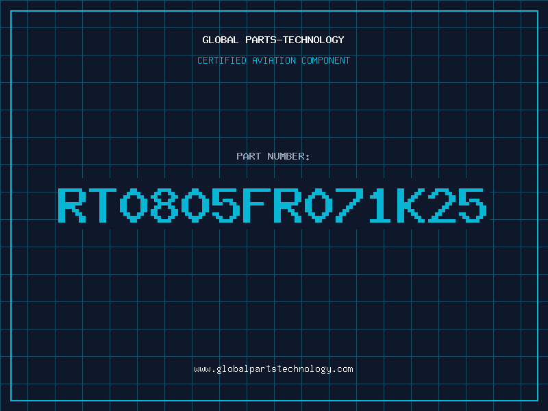 Aviation Part RT0805FR071K25