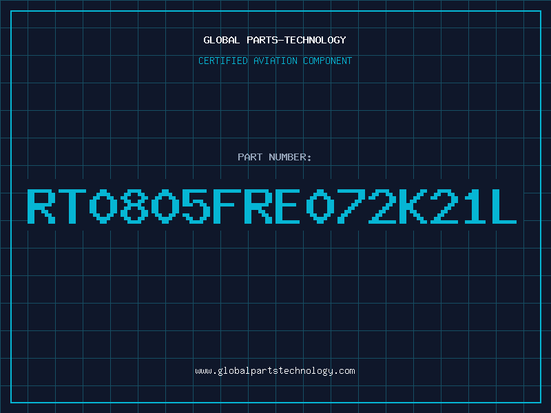 Aviation Part RT0805FRE072K21L