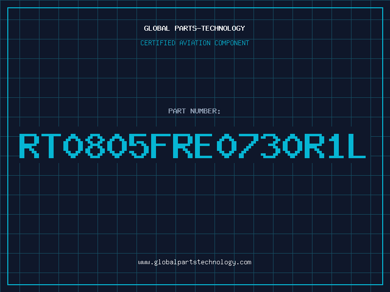 Aviation Part RT0805FRE0730R1L