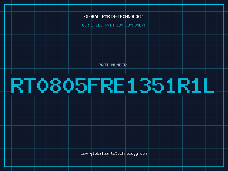 Aviation Part RT0805FRE1351R1L