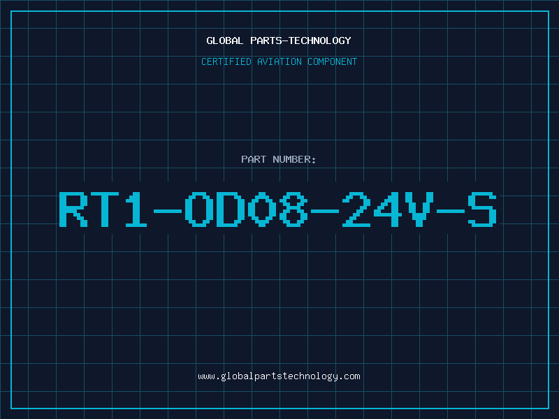 Aviation Part RT1-OD08-24V-S
