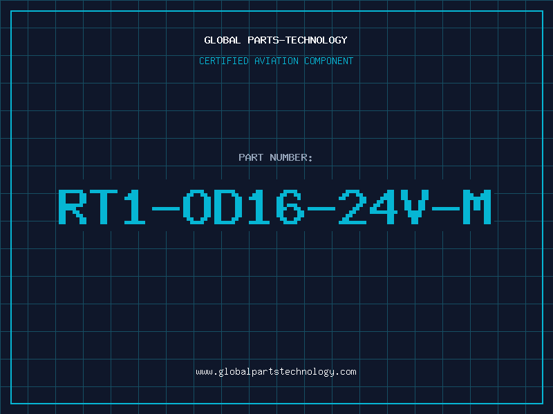 Aviation Part RT1-OD16-24V-M