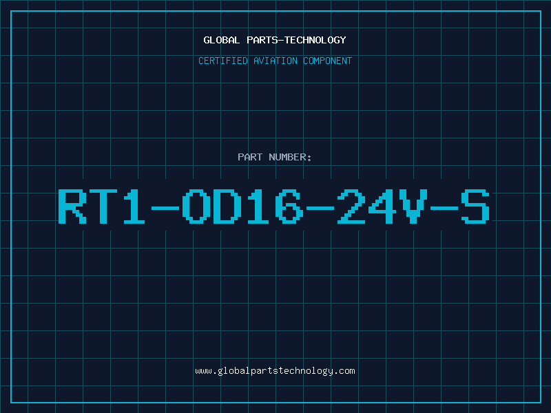 Aviation Part RT1-OD16-24V-S