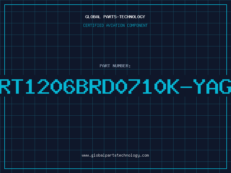 Aviation Part RT1206BRD0710K-YAG