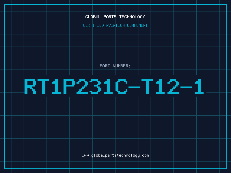 Aviation Part RT1P231C-T12-1