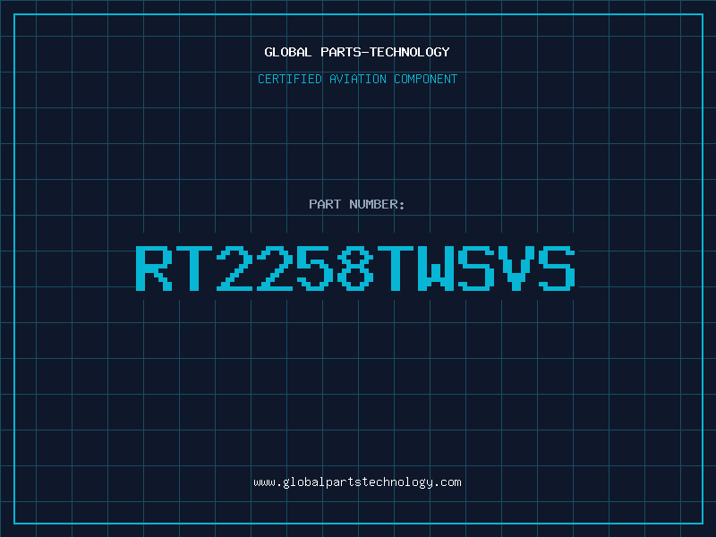 Aviation Part RT2258TWSVS