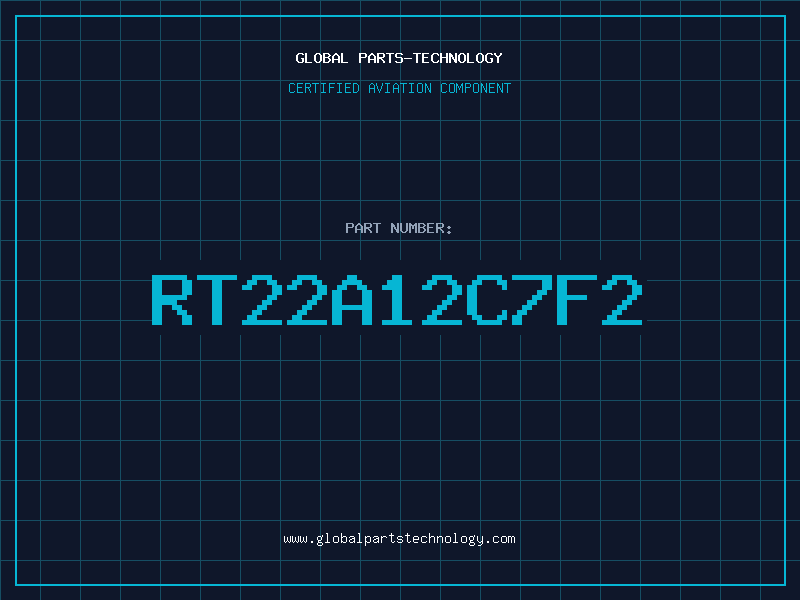 Aviation Part RT22A12C7F2