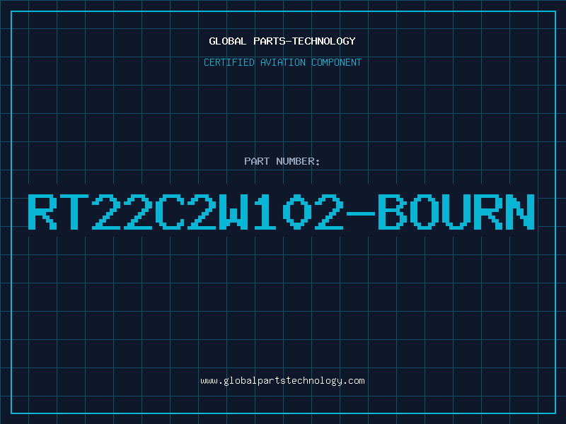 Aviation Part RT22C2W102-BOURN