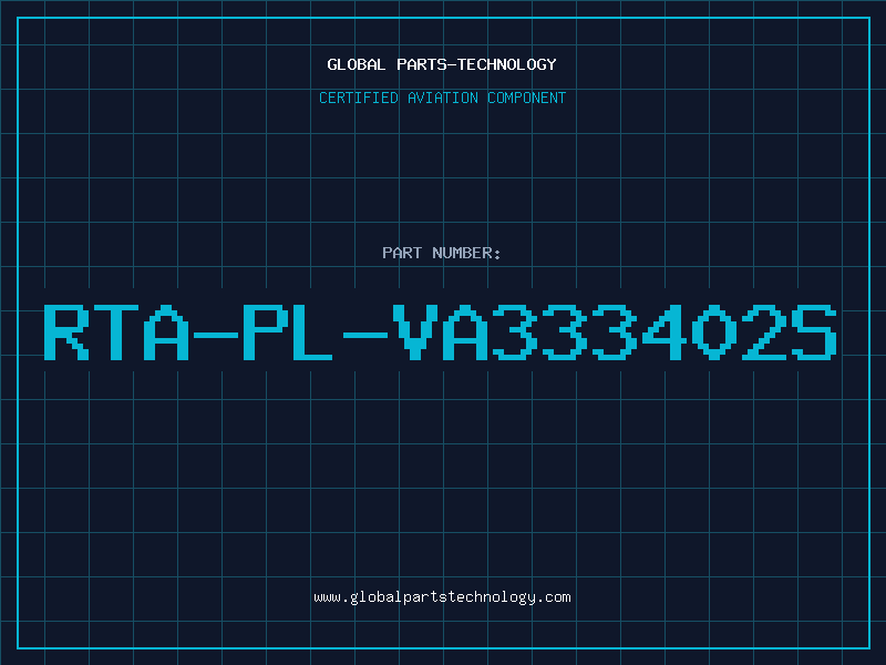 Aviation Part RTA-PL-VA333402S