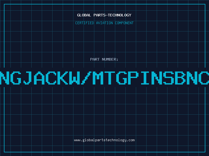 Aviation Part RTANGJACKW/MTGPINSBNCPCB