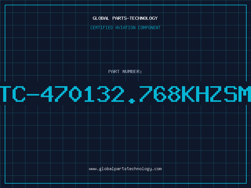 Aviation Part RTC-470132.768khzSMD