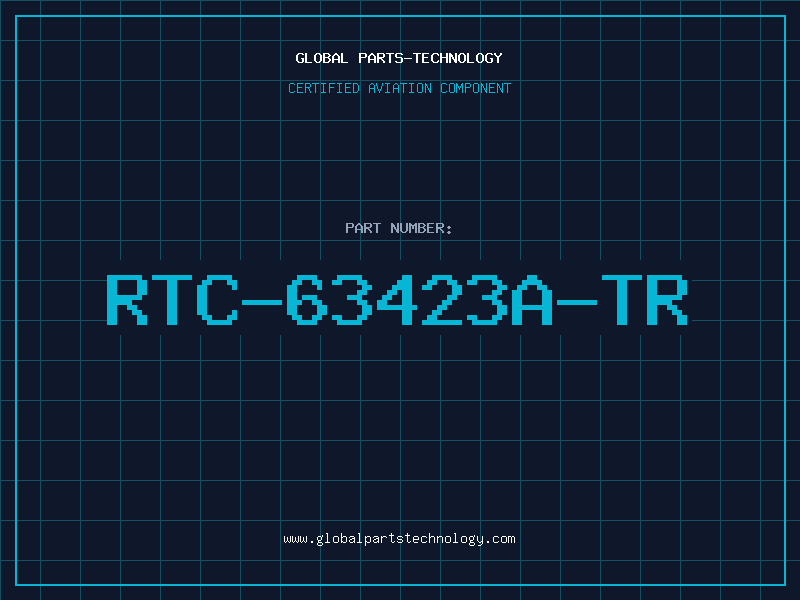 Aviation Part RTC-63423A-TR