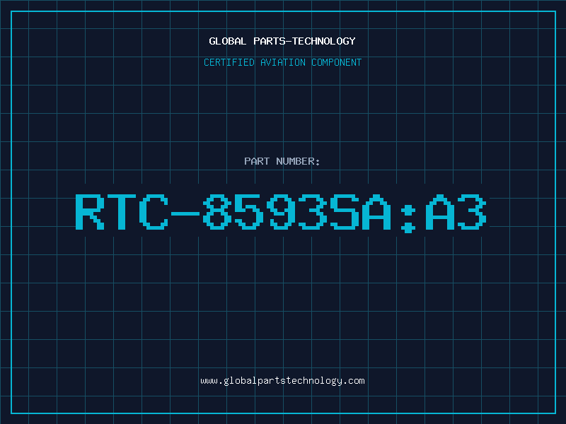 Aviation Part RTC-8593SA:A3