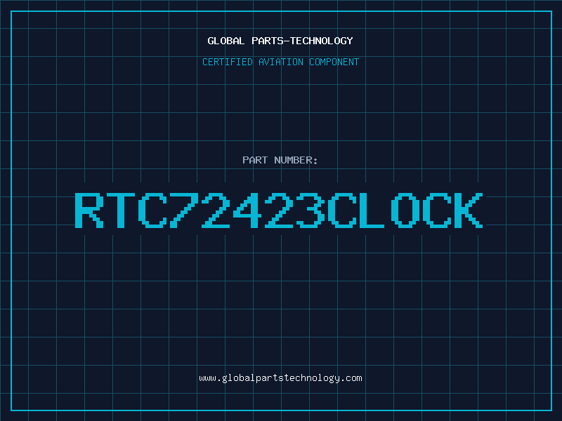 Aviation Part RTC72423CLOCK