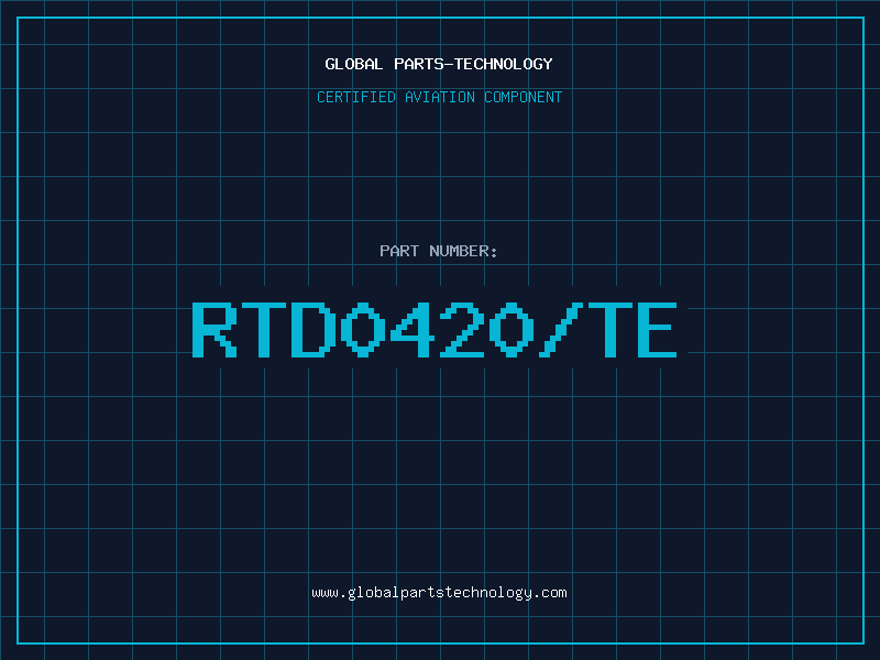 Aviation Part RTD0420/TE