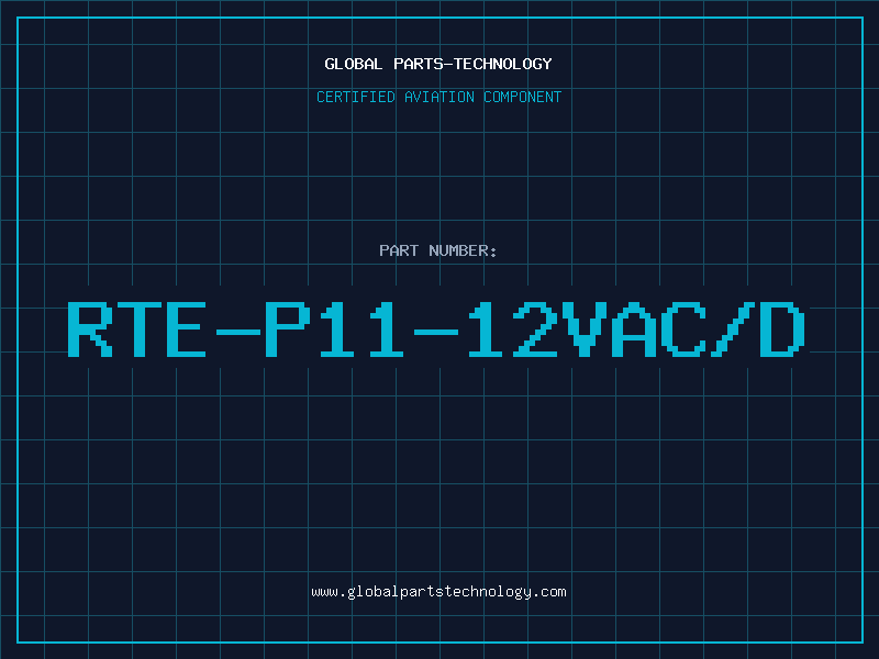 Aviation Part RTE-P11-12VAC/D