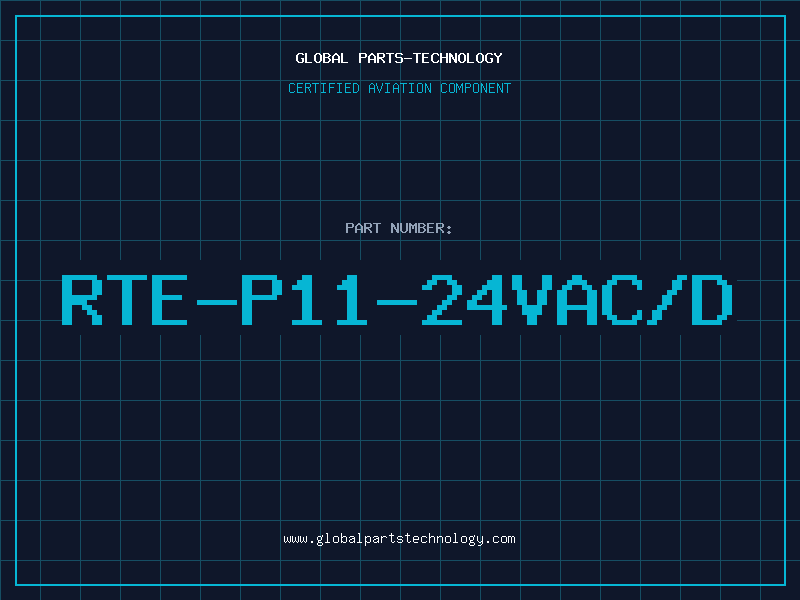 Aviation Part RTE-P11-24VAC/D