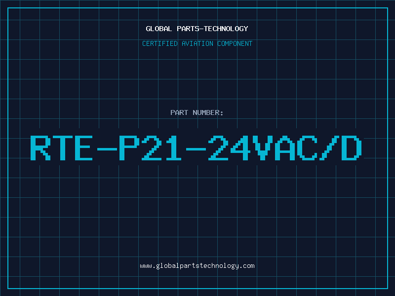 Aviation Part RTE-P21-24VAC/D