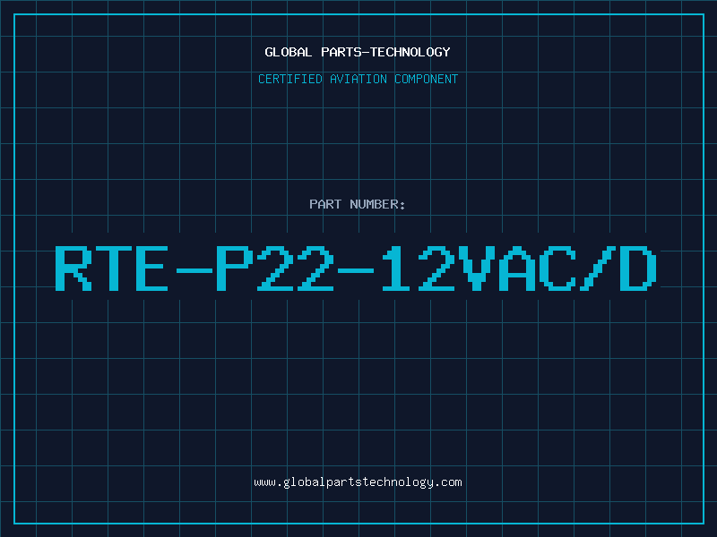 Aviation Part RTE-P22-12VAC/D