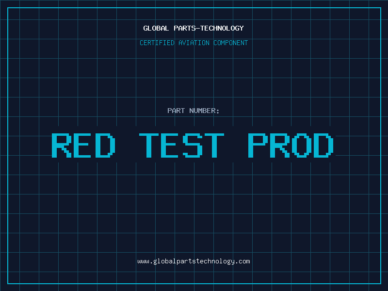 Aviation Part Red Test Prod