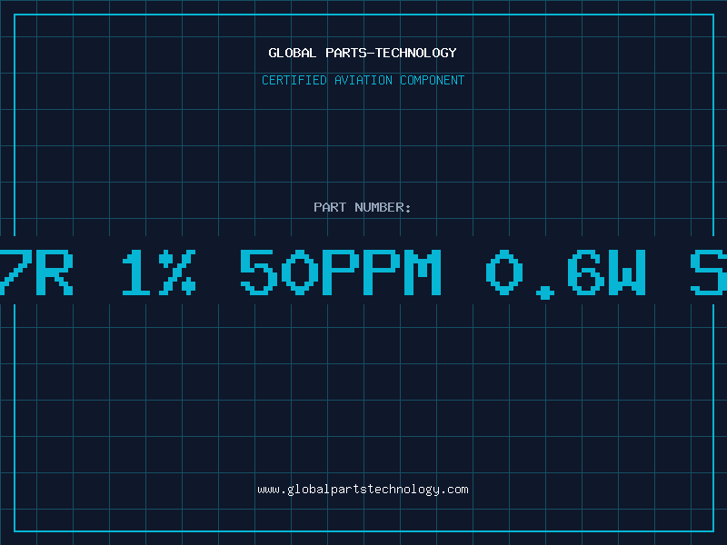 Aviation Part Res 107R 1% 50ppm 0.6w SMA0207