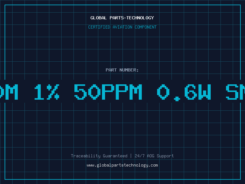 Aviation Part Res 10M 1% 50ppm 0.6w SMA0207