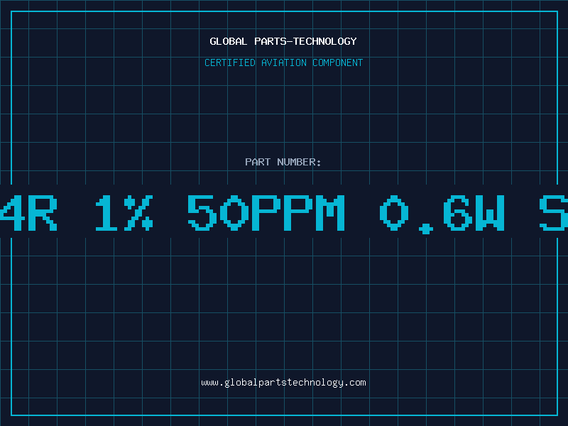 Aviation Part Res 124R 1% 50ppm 0.6w SMA0207