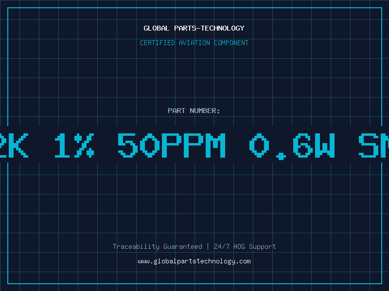 Aviation Part Res 12K 1% 50ppm 0.6w SMA0207