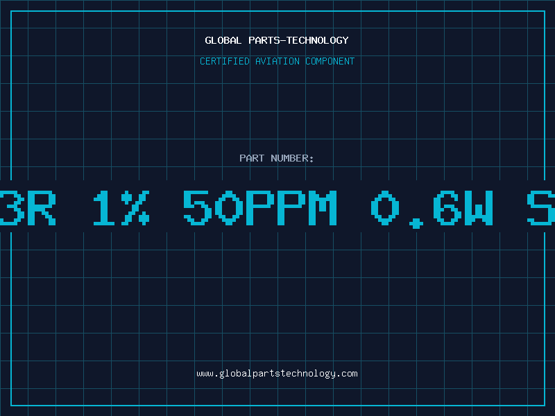Aviation Part Res 143R 1% 50ppm 0.6w SMA0207
