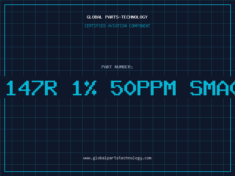 Aviation Part Res 147R 1% 50ppm SMA0204