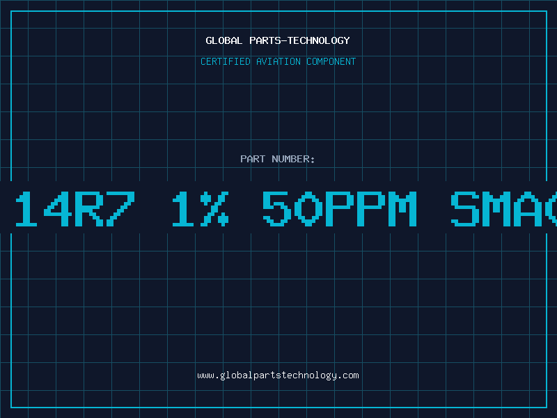 Aviation Part Res 14R7 1% 50ppm SMA0204