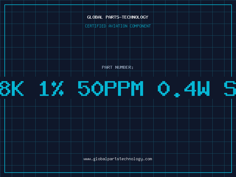 Aviation Part Res 158K 1% 50ppm 0.4w SMA0207