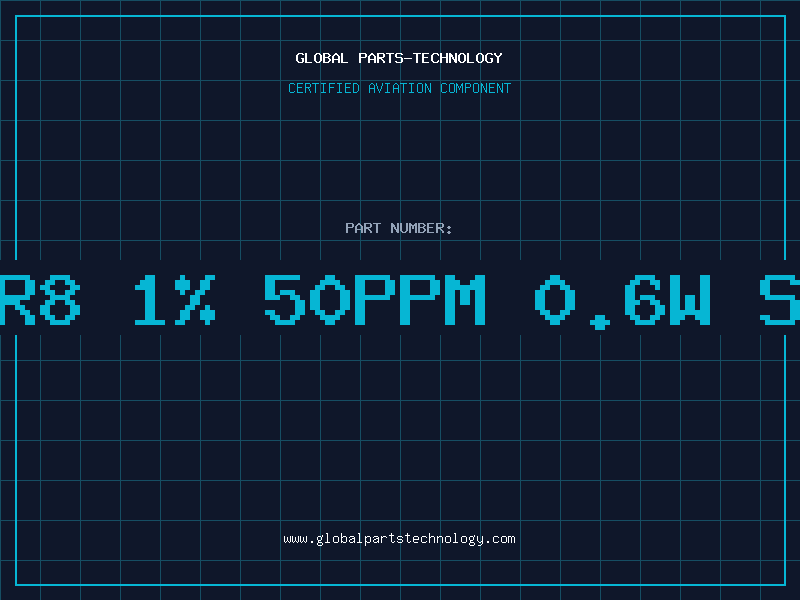 Aviation Part Res 15R8 1% 50ppm 0.6w SMA0207