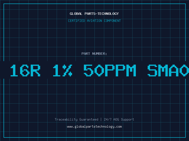 Aviation Part Res 16R 1% 50ppm SMA0204