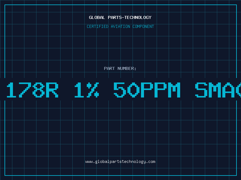 Aviation Part Res 178R 1% 50ppm SMA0204