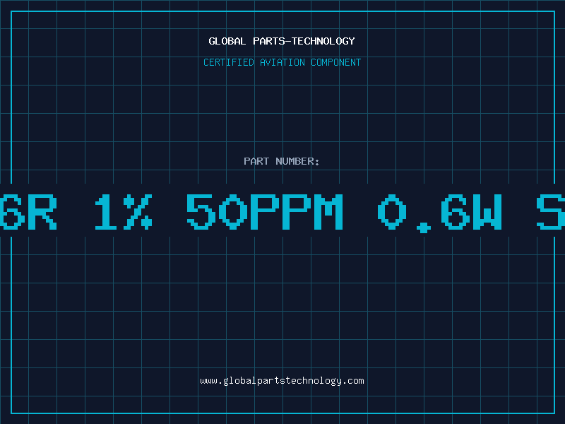 Aviation Part Res 196R 1% 50ppm 0.6w SMA0207