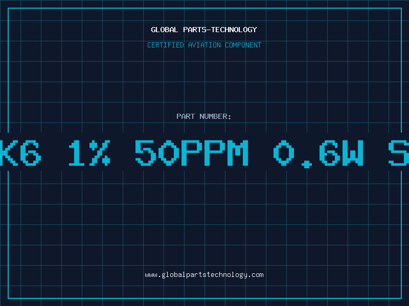 Aviation Part Res 19K6 1% 50ppm 0.6w SMA0207
