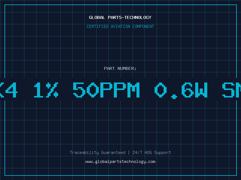Aviation Part Res 1K4 1% 50ppm 0.6w SMA0207