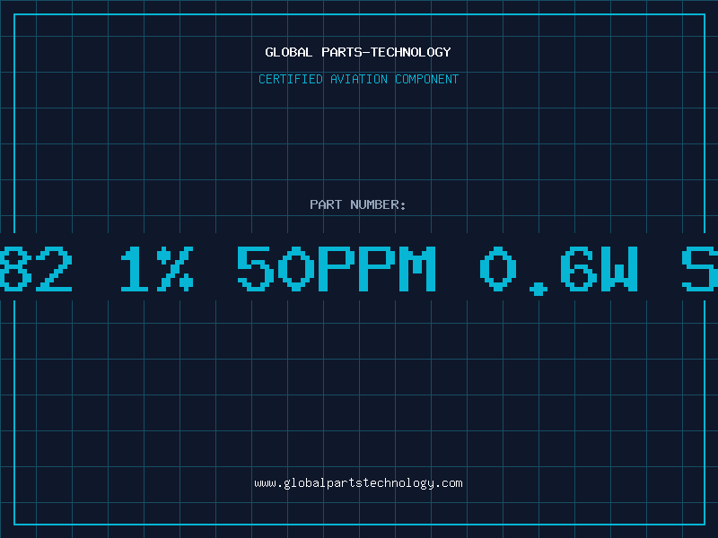 Aviation Part Res 1K82 1% 50ppm 0.6w SMA0207