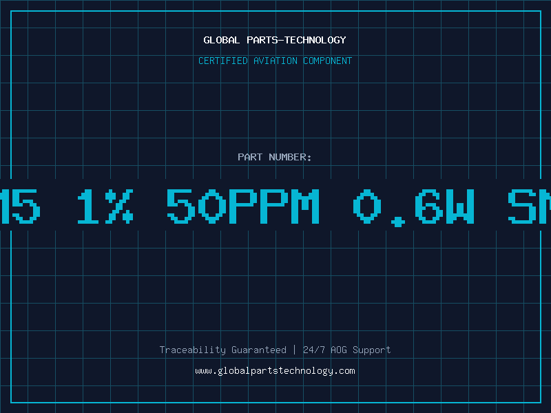 Aviation Part Res 1M5 1% 50ppm 0.6w SMA0207
