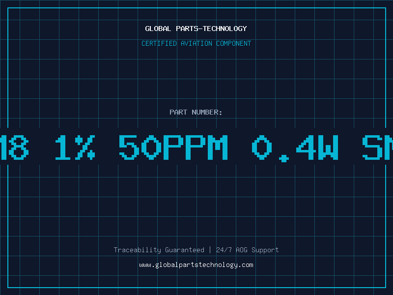 Aviation Part Res 1M8 1% 50ppm 0.4w SMA0207
