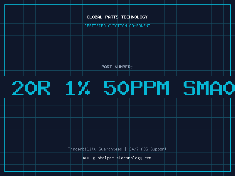 Aviation Part Res 20R 1% 50ppm SMA0204