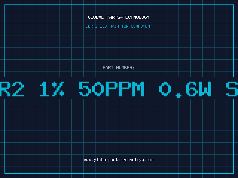 Aviation Part Res 23R2 1% 50ppm 0.6w SMA0207