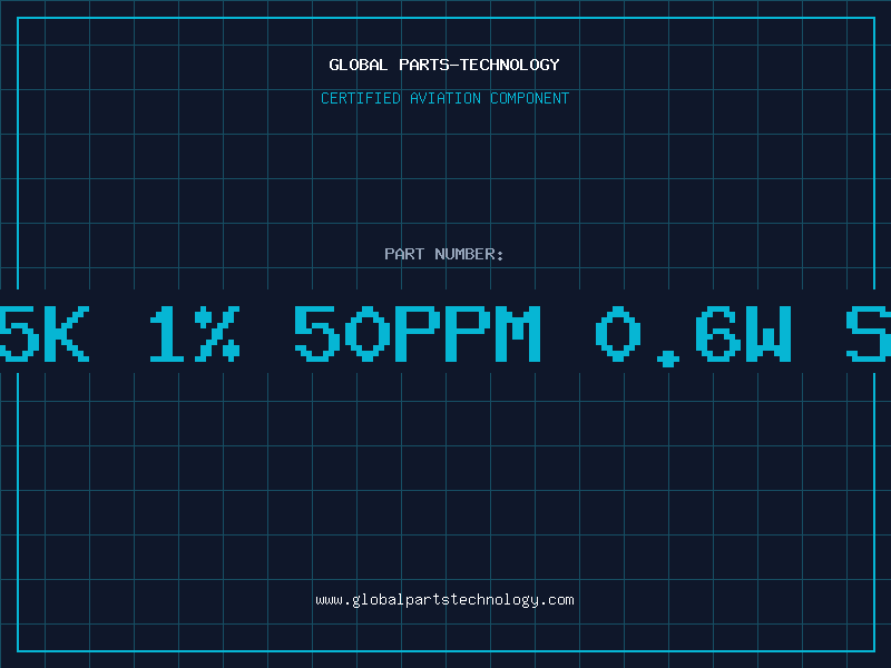 Aviation Part Res 255K 1% 50ppm 0.6w SMA0207