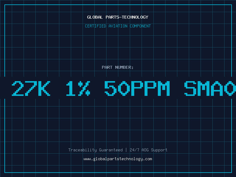 Aviation Part Res 27K 1% 50ppm SMA0204