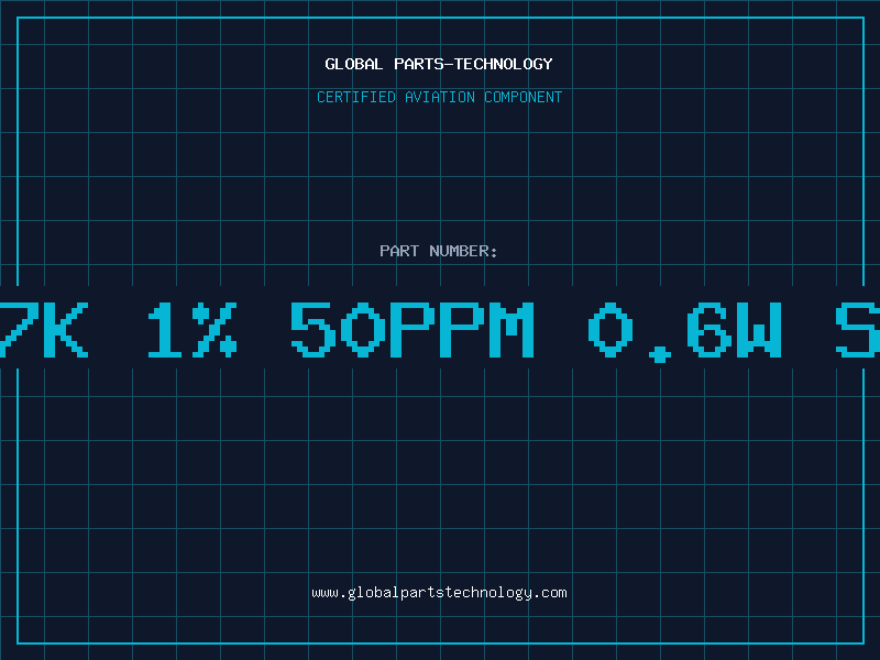 Aviation Part Res 287K 1% 50ppm 0.6w SMA0207