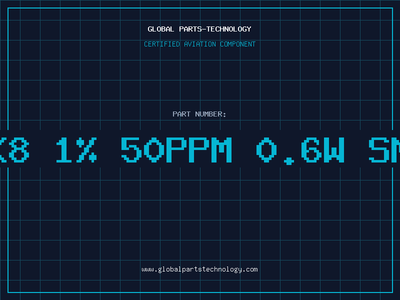 Aviation Part Res 2K8 1% 50ppm 0.6w SMA0207