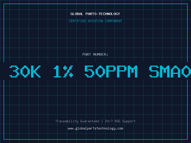Aviation Part Res 30K 1% 50ppm SMA0204