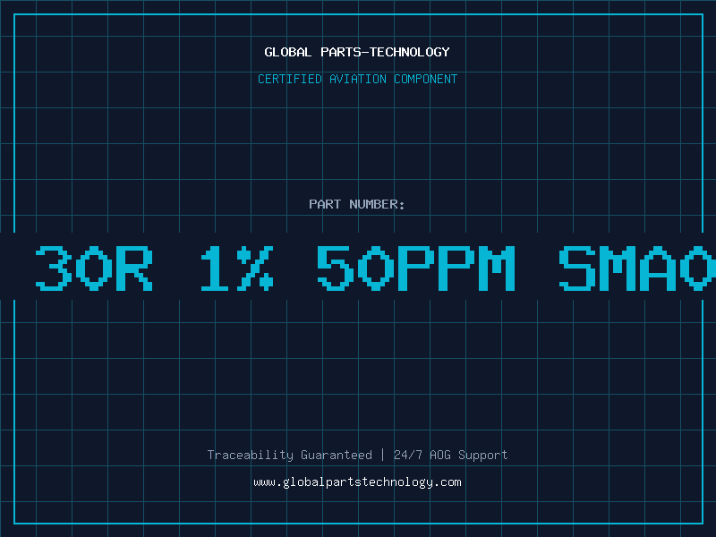 Aviation Part Res 30R 1% 50ppm SMA0204