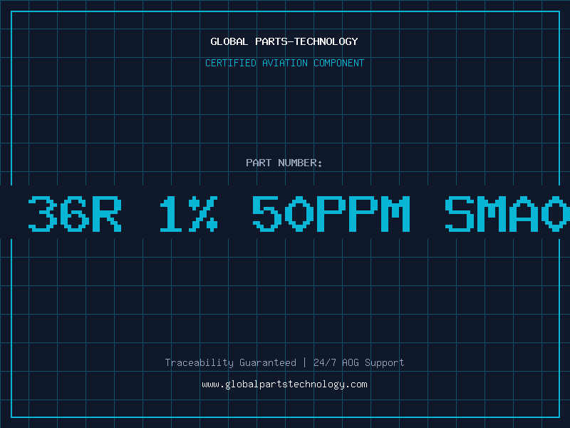 Aviation Part Res 36R 1% 50ppm SMA0204
